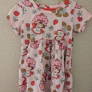 Pink Strawberry Shortcake Dress